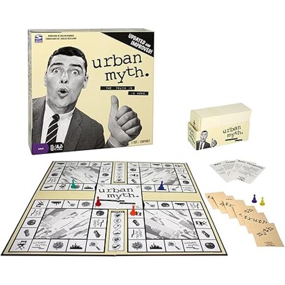 Urban Myth Board Game-New Sealed  2+ players Ages 12+ Game Night Family Time - Picture 1 of 7